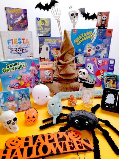 Jeux et jouets sur le thème Halloween